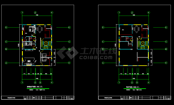 8层带电梯私人集资房装修设计图-图二