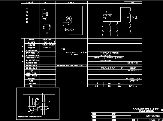 箱变项目全套模板CAD版本_图1