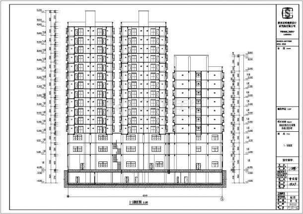 海南省某十五层框剪结构公寓建筑施工图-图二