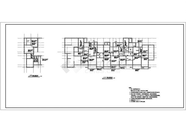 某17层剪力墙住宅楼结构设计施工图纸-图二