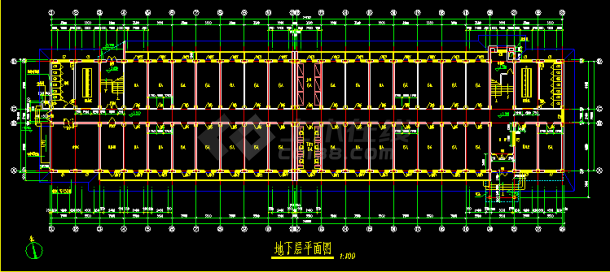 甘肃农业大学11号学生公寓建筑施工图-图二