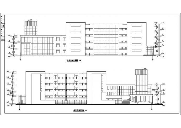某市五层小学教学楼建筑设计施工图_图1