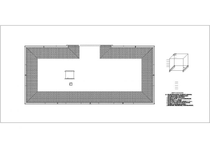 某学校综合楼屋顶消防水箱详图_图1