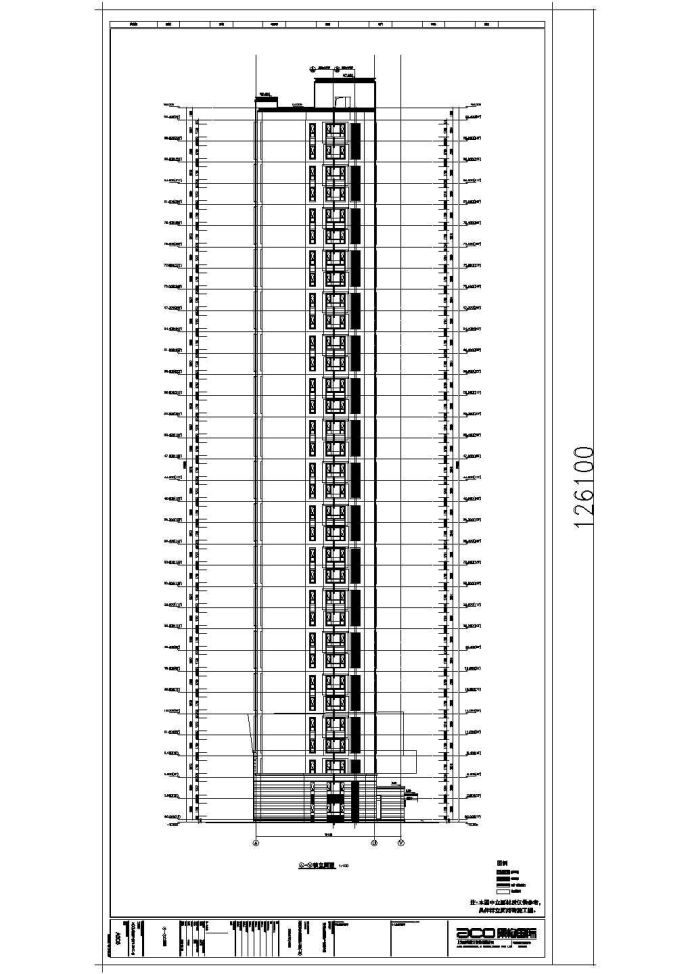 【无锡】某三十三层框架剪力墙结构住宅建设施工图_图1