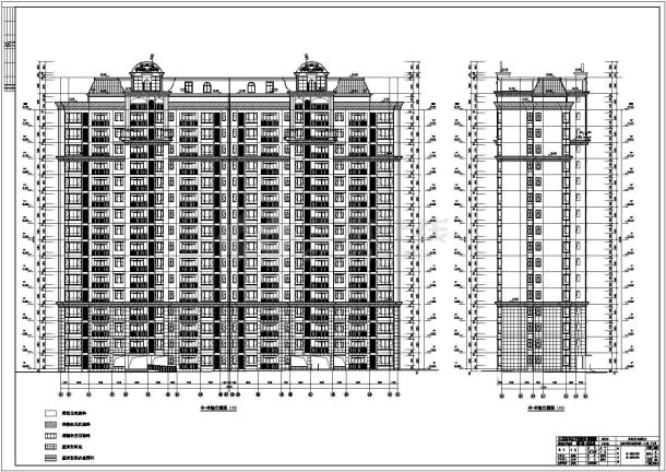 某16层剪力墙结构住宅楼建筑设计施工图-图二