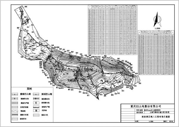 土地整治项目CAD单体图（坡改梯、水池、水塘、灌溉渠、排水沟、田间道、生产路、错车道等）-图二