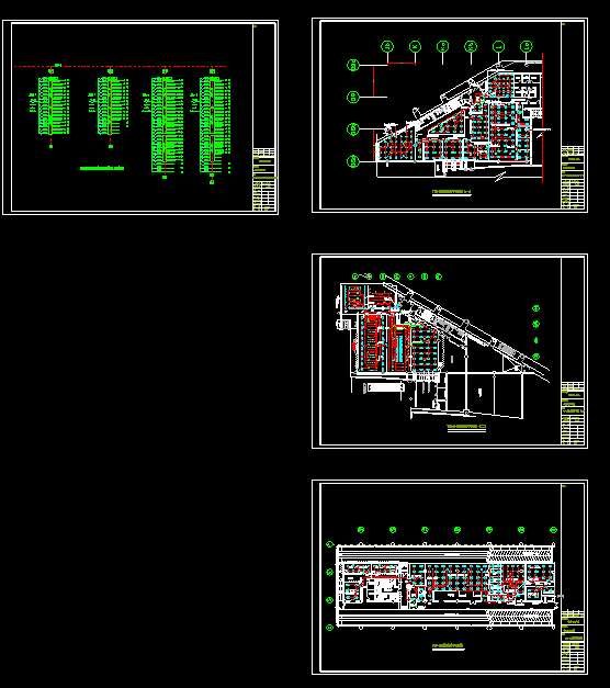 某地机房电气照明施工设计CAD详图_图1