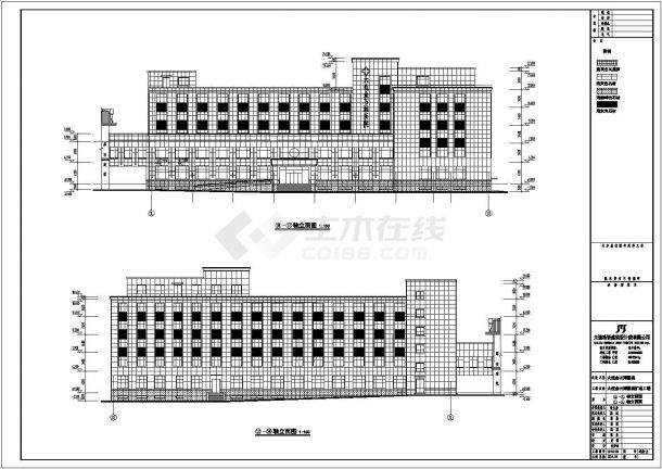 辽宁省某地多层医院扩建工程全套设计施工图-图一