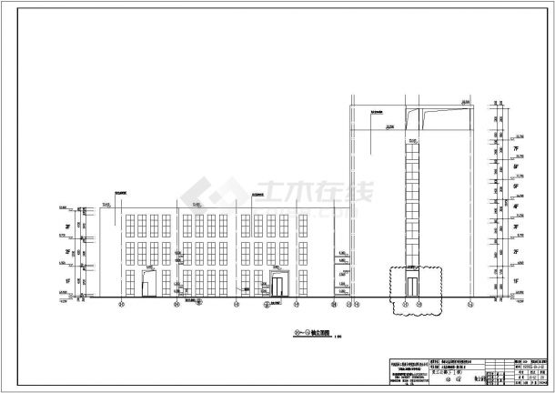 某地7层框架结构公寓建筑设计施工图-图二