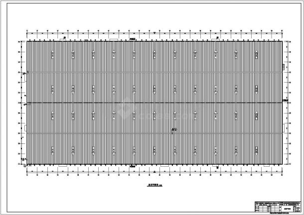 孟州市单层钢结构厂房建筑施工图纸（含结构）-图二