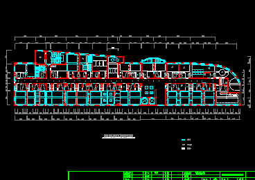 商务宾馆建筑施工设计CAD方案图-图二