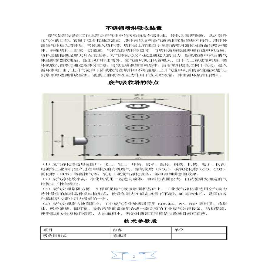 废气处理设备废气处理技术及说明-图二