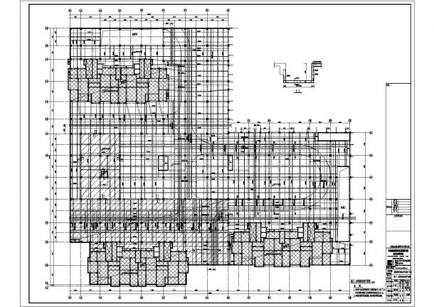 【辽宁】某小区3栋住宅及配套地下室结构设计施工图-图二