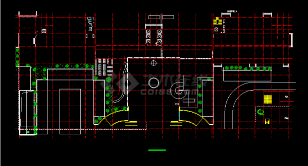 五星酒店公共建筑施工设计CAD方案图-图二