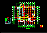功能复杂的综合商业办公楼施工CAD设计图-图二