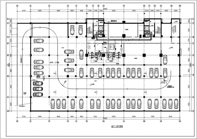 【河南】26层办公楼暖通空调平面图设计_图1