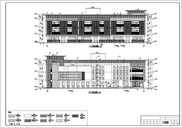 某地3层砖混结构9班幼儿园建筑设计施工图-图一