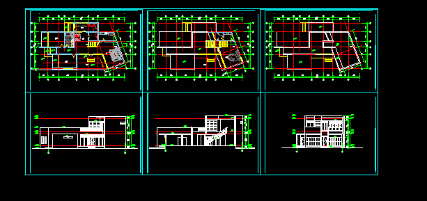 11号住宅楼建筑施工CAD设计方案详图_图1