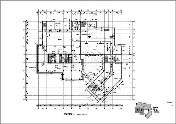 某地24层框剪结构办公楼建筑设计施工图-图二