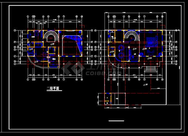 12套农村住宅设计施工CAD详细方案图-图二