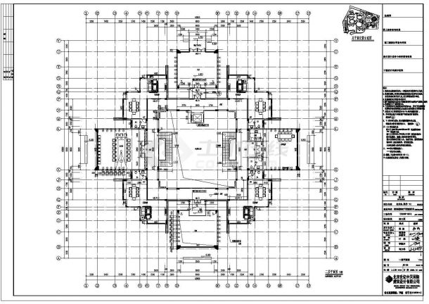 某地26层茶楼完整装修设计施工图-图二
