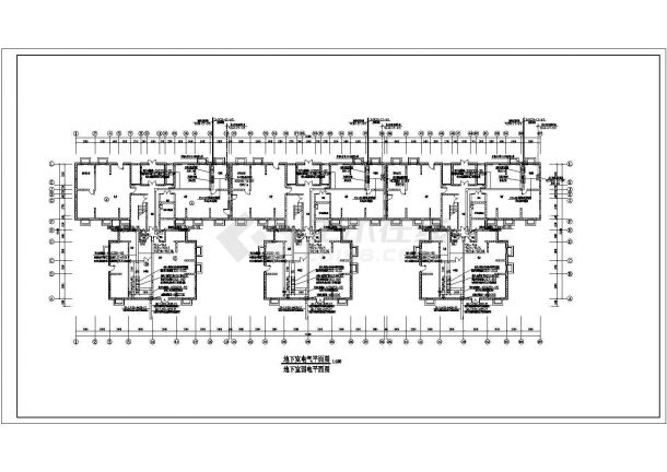 某地区保障性住房建设项目电气设计图纸-图二