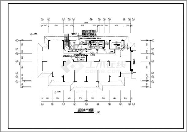 某地22层框架结构住宅全套建筑设计施工图-图一