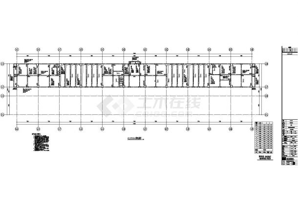 内江市12层医院结构设计施工图-图二