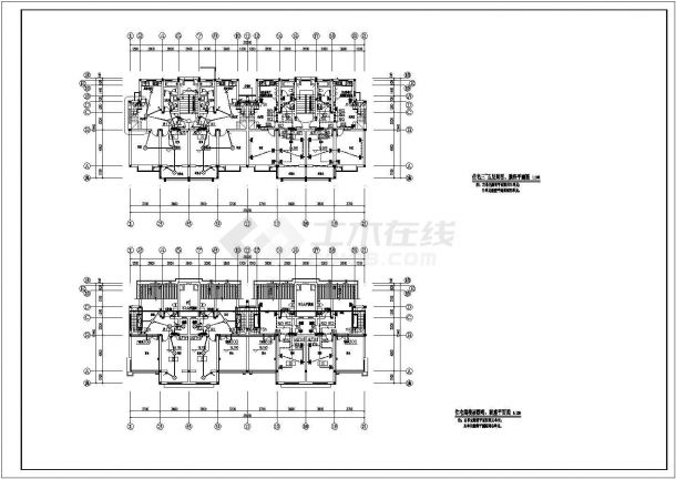 【苏州】某住宅楼建筑电气设计全套图纸-图二