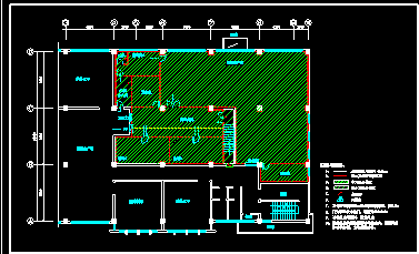 药厂车间净化空调系统cad平面设计施工方案图纸-图二