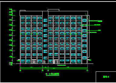 某市四星酒店全套建筑CAD设计施工平立面图纸-图二