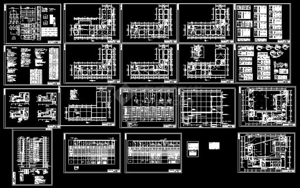 某地高层办公楼建筑电设计cad施工图(含设计说明）-图一