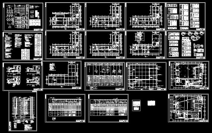 某地高层办公楼建筑电设计cad施工图(含设计说明）_图1