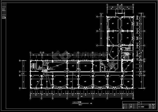 某地高层办公楼建筑电设计cad施工图(含设计说明）-图二
