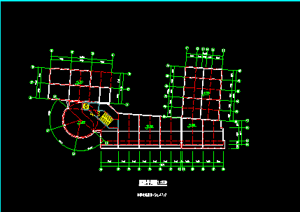 某市星级酒店方案CAD建筑施工设计图纸-图二