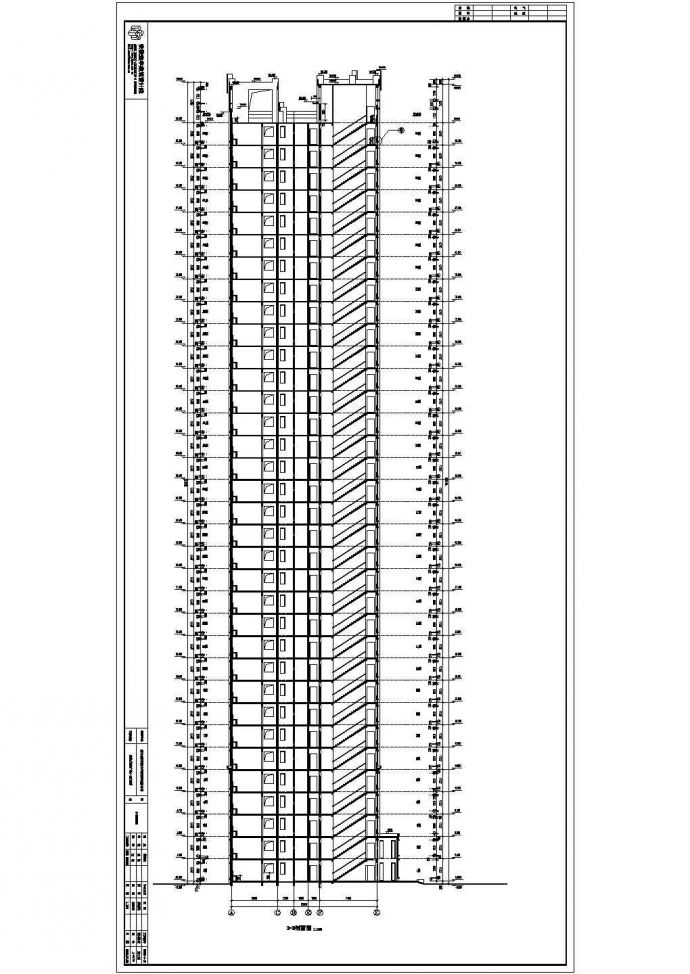 某地34层框架剪力墙结构高层住宅楼建筑方案设计_图1