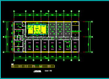 某综合楼建筑电气CAD设计平面施工图-图二