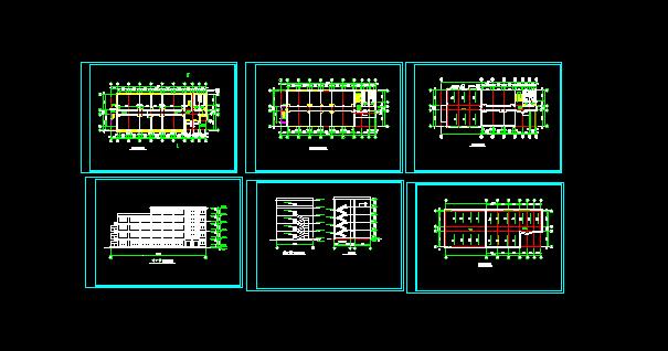 某中学欧式礼堂全套建筑设计施工图纸_图1