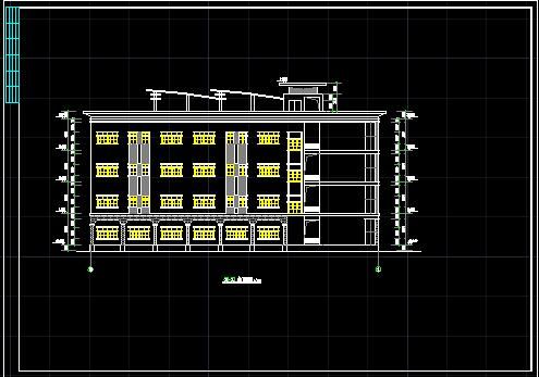 江苏某理工学校全套建筑设计施工图-图二