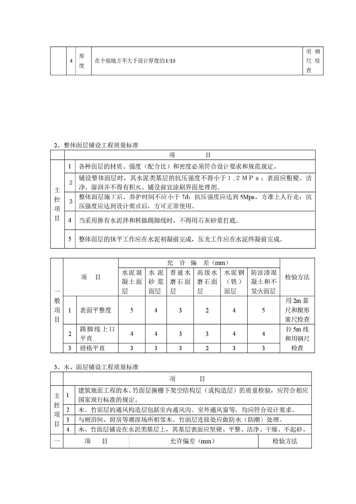 地面与楼面工程施工质量监理实施细则-图二