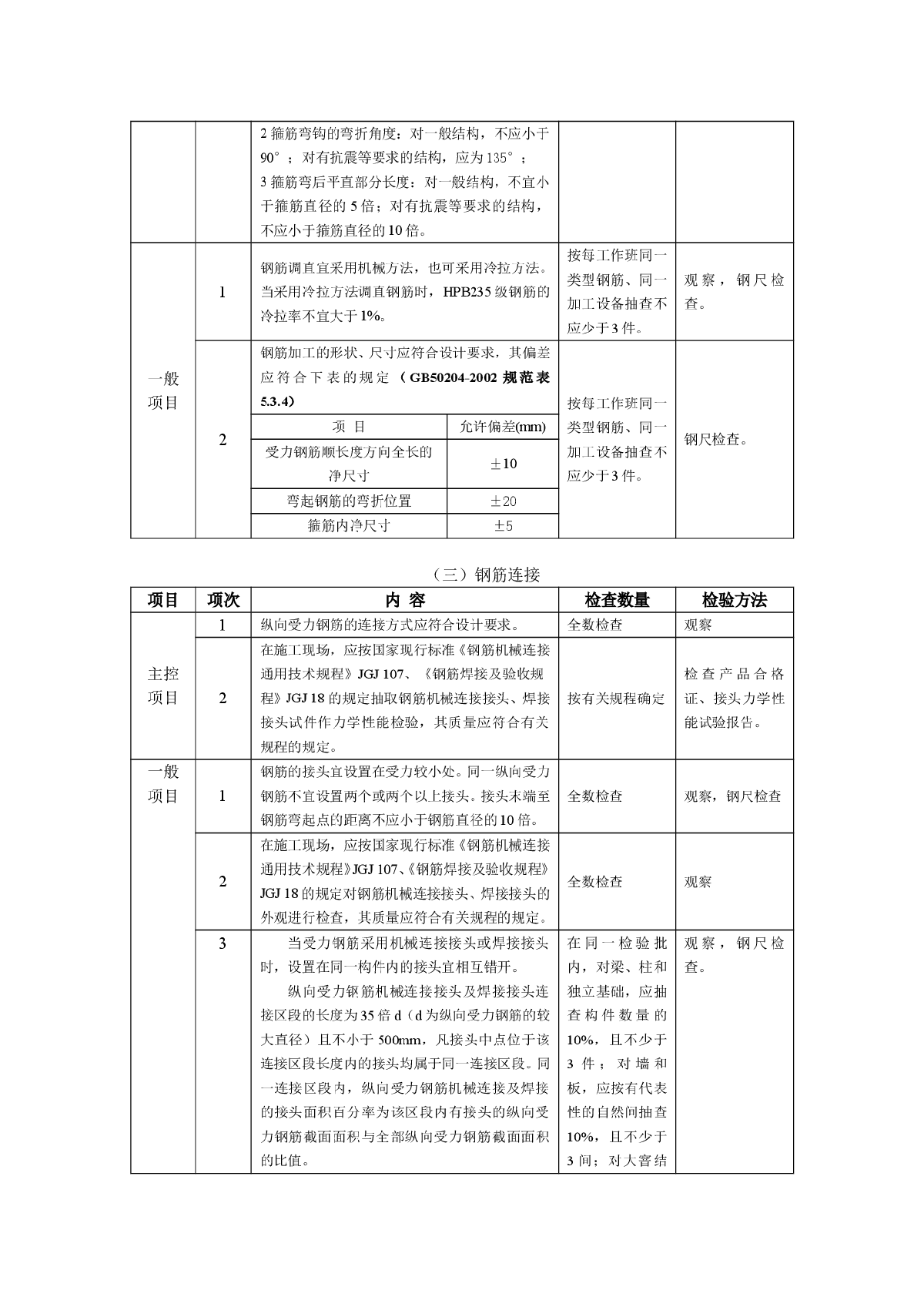 混凝土结构工程施工质量监理实施细则-图二