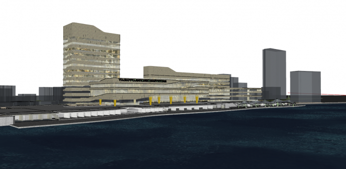 临海商业中心方案设计su模型_图1