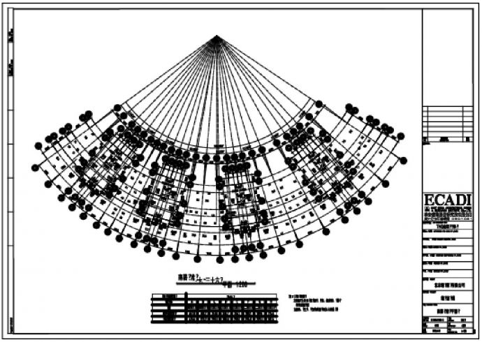 某城市综合体南楼标准层平面图_图1