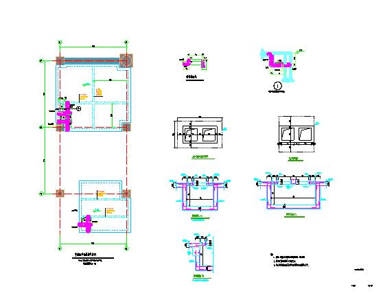 中水池顶板及集水井详图GS-16.dwg