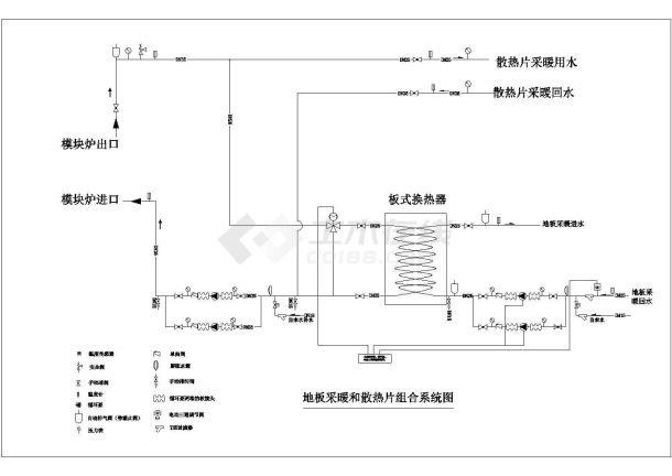 地板采暖大样图系列集合图纸（7个CAD）-图二