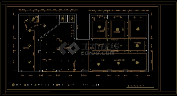 多层经济适用型的商业酒店建筑设计CAD图纸-图二