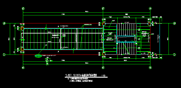 经典建筑配电间结构cad施工设计图_图1