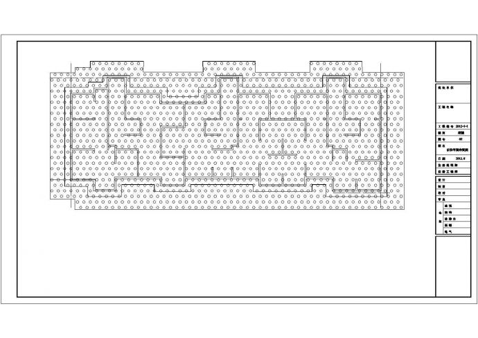 高层剪力墙加桩基结构设计图纸（含五中桩方案比较和计算书）_图1