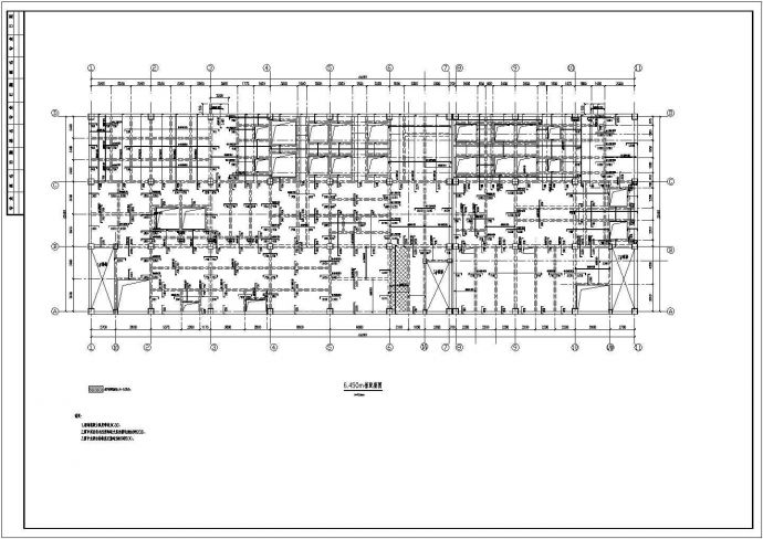 某地框架结构厂房全套设计施工图纸_图1