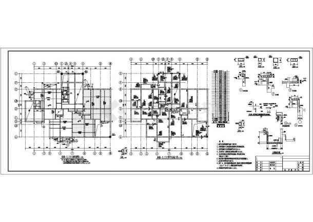 【甘肃】某高层纯剪力墙住宅小区施工图-图一